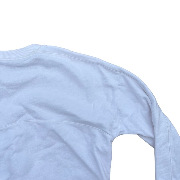 Sweaty Betty Sweatshirt Women Long Sleeve Athletic Stretch Crew Neck White Small - Picture 9 of 12